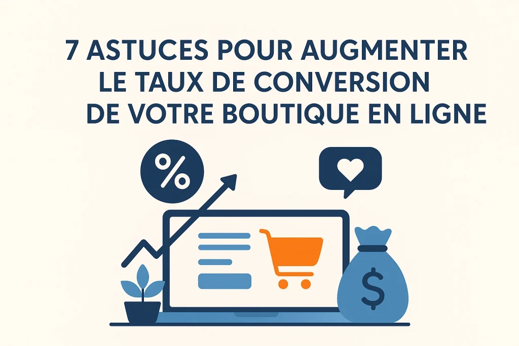 7 actuce conversion e-commerce optimisation taux de conversion ecommerce